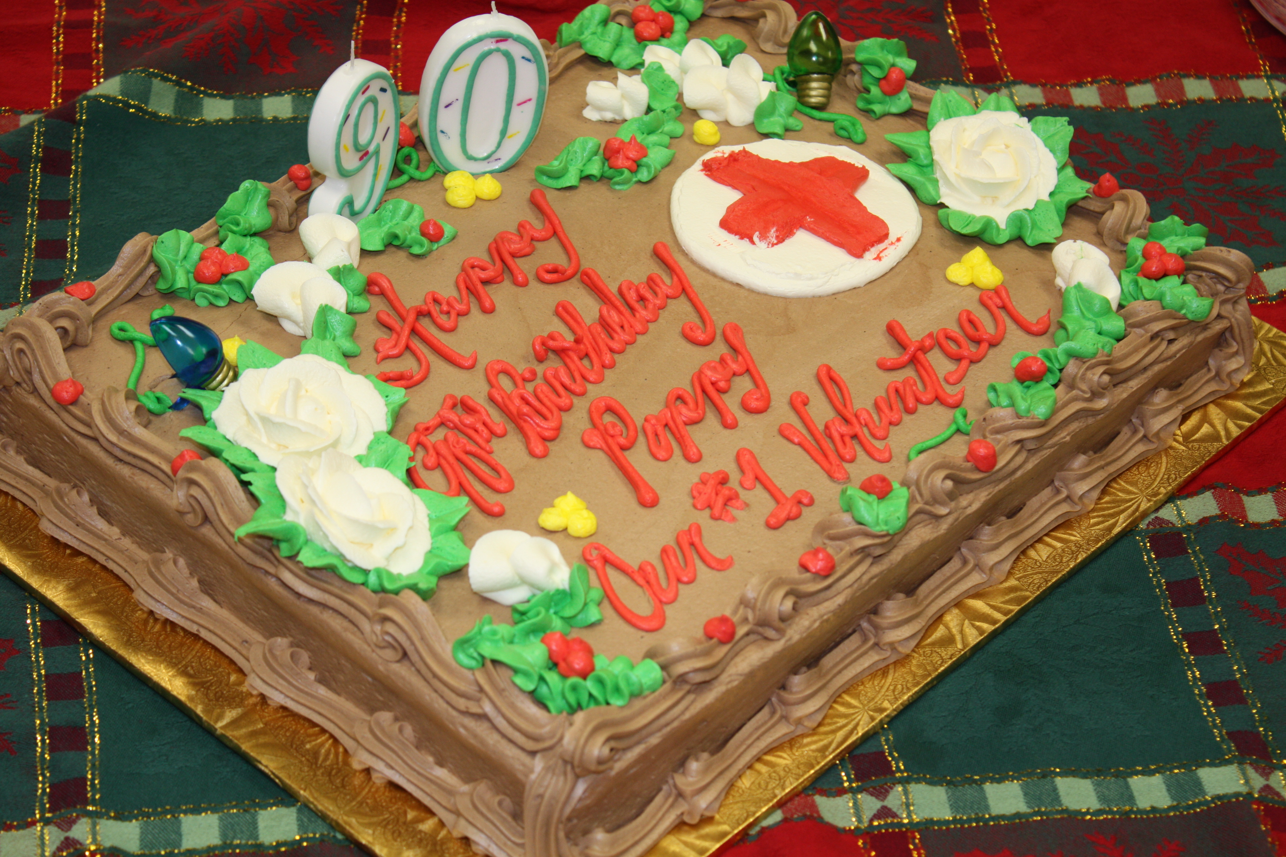 Poppy Davis 90th birthday 2